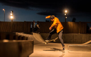 Skateanlegg i betong