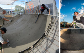 Skateanlegg i betong